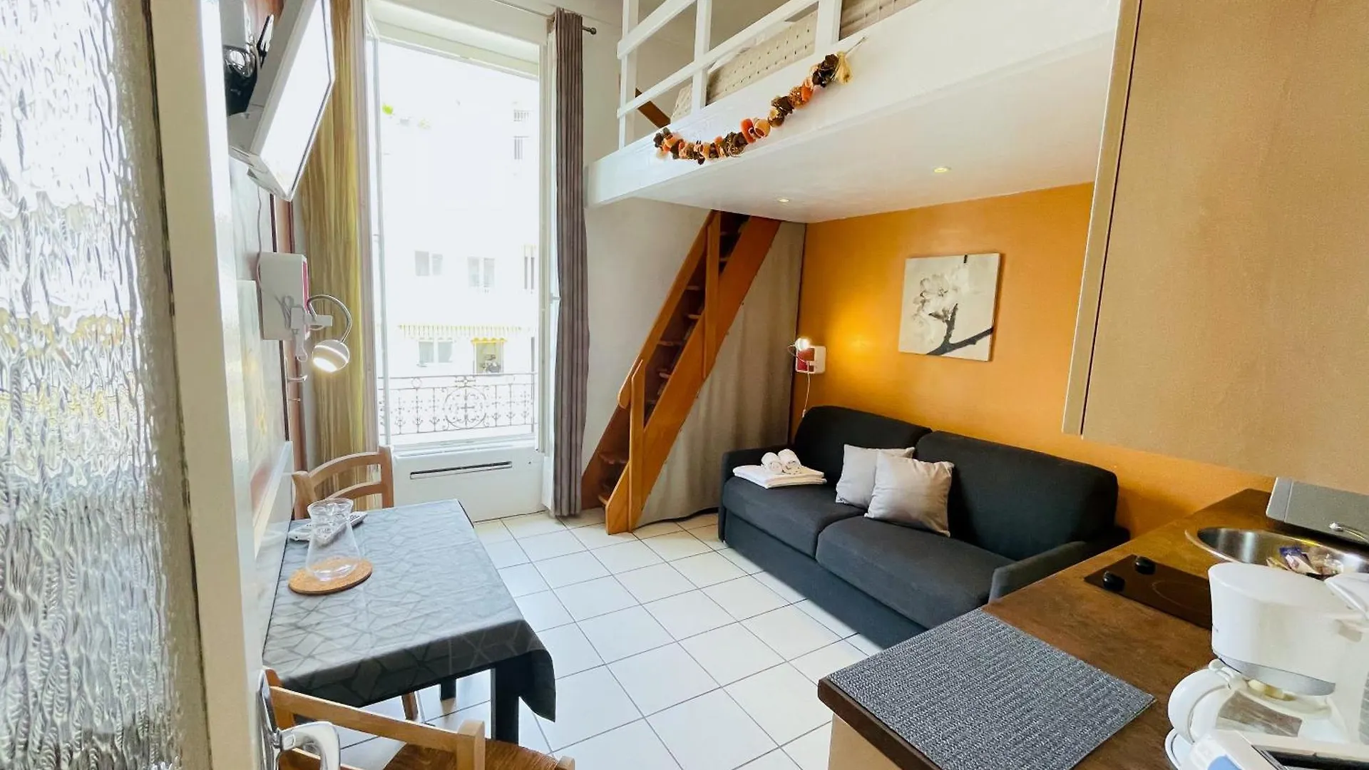 Le Carre D'Or 2 Pers Centrale Wifi Ac Nice Apartment